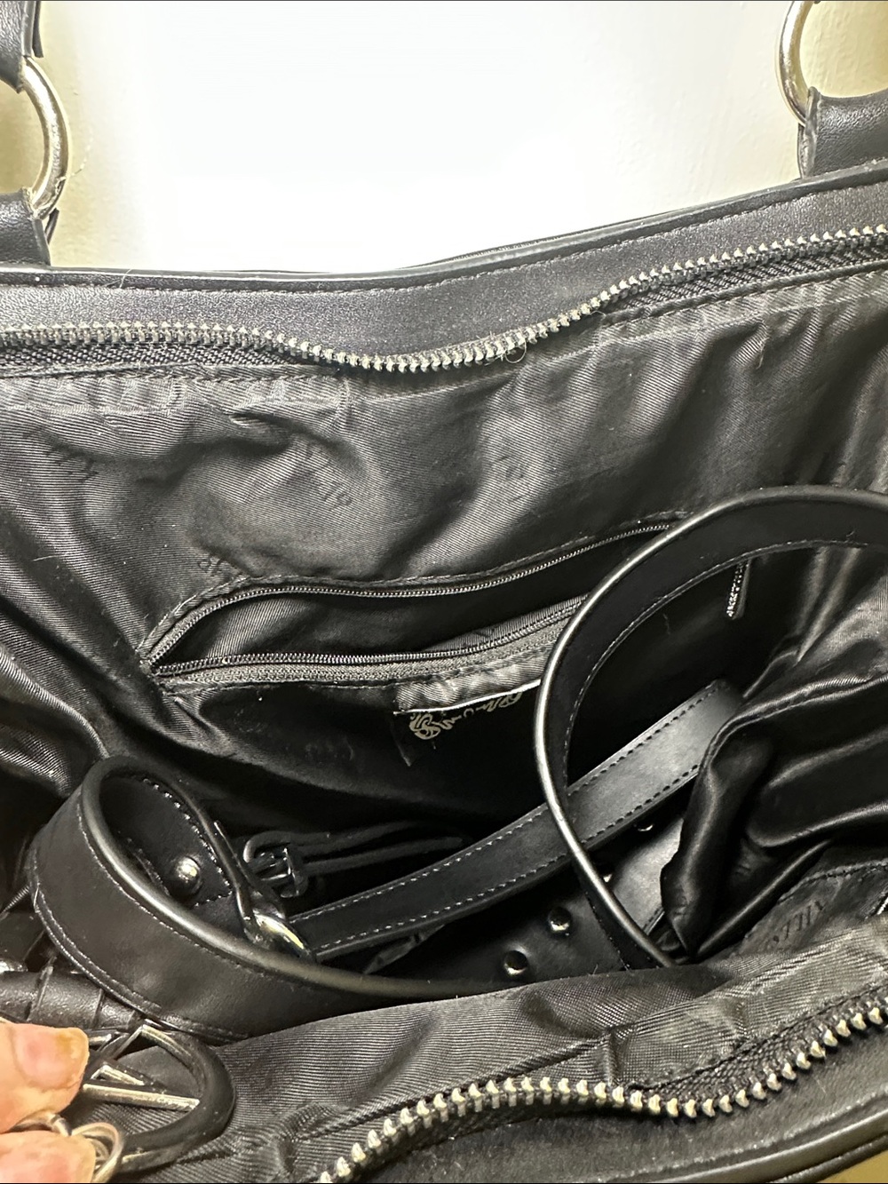 Killstar Black Studded Strap Shoulder Bag - Picture 6 of 8